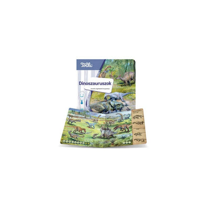 Tolki interaktív könyv - Dinoszauruszok (Enyhén sérült)