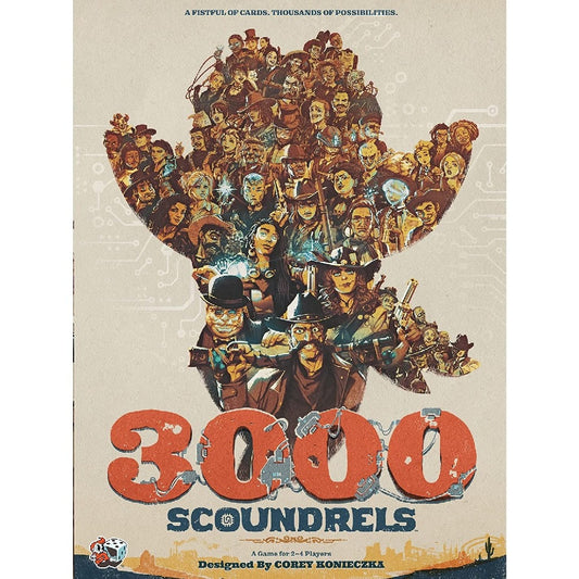 3000 Scoundrels - Angol nyelvű társasjáték