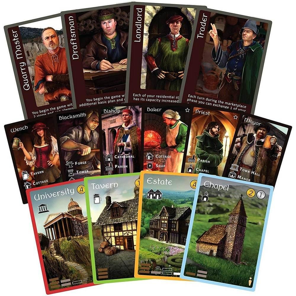 Builders of Blankenburg - Kártyák