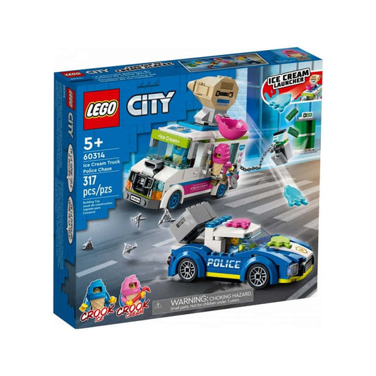 LEGO City Fagylaltos kocsi rendőrségi üldözés 60314
