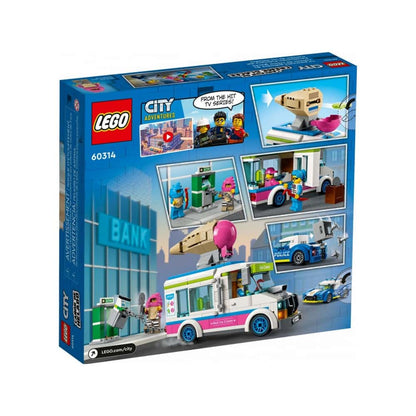 LEGO City Fagylaltos kocsi rendőrségi üldözés 60314