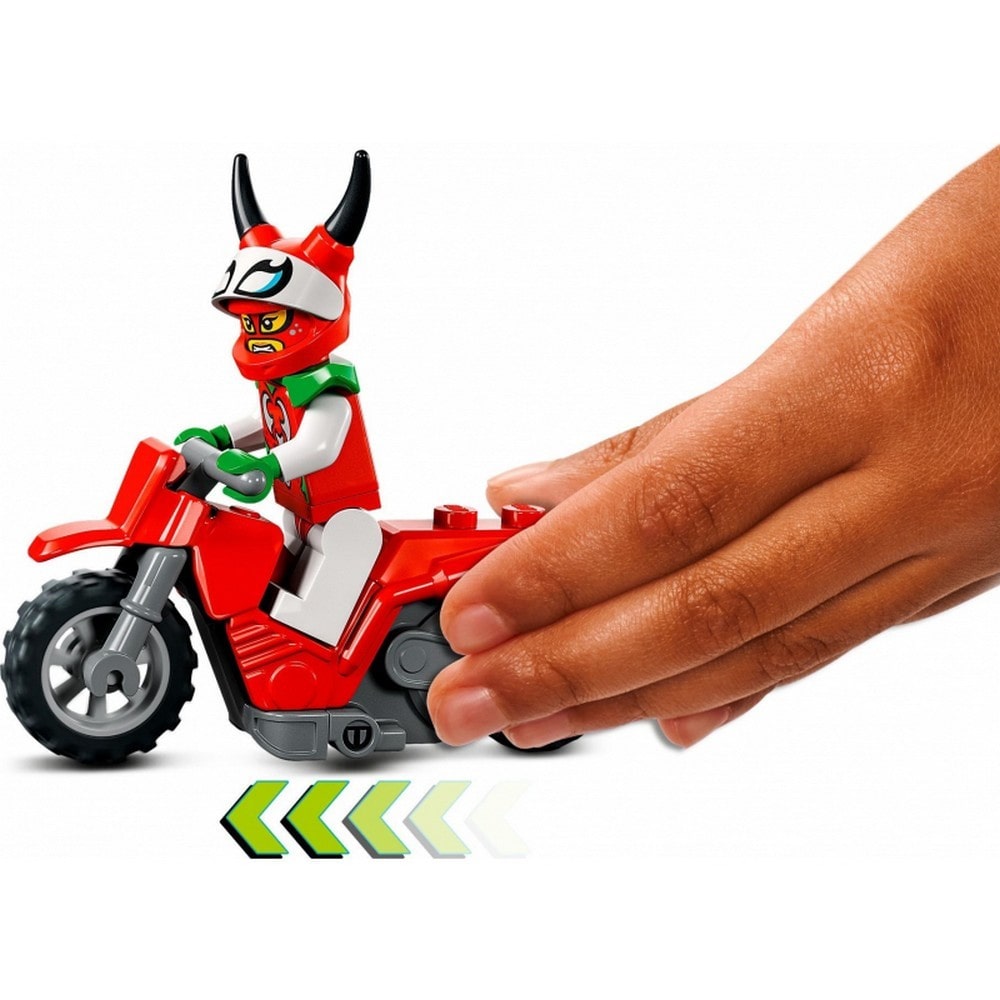 LEGO City Vakmerő skorpió kaszkadőr motorkerékpár 60332