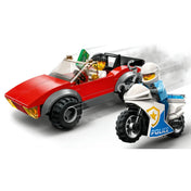 LEGO City Rendőrségi motoros autós üldözés 60392 59 darabos