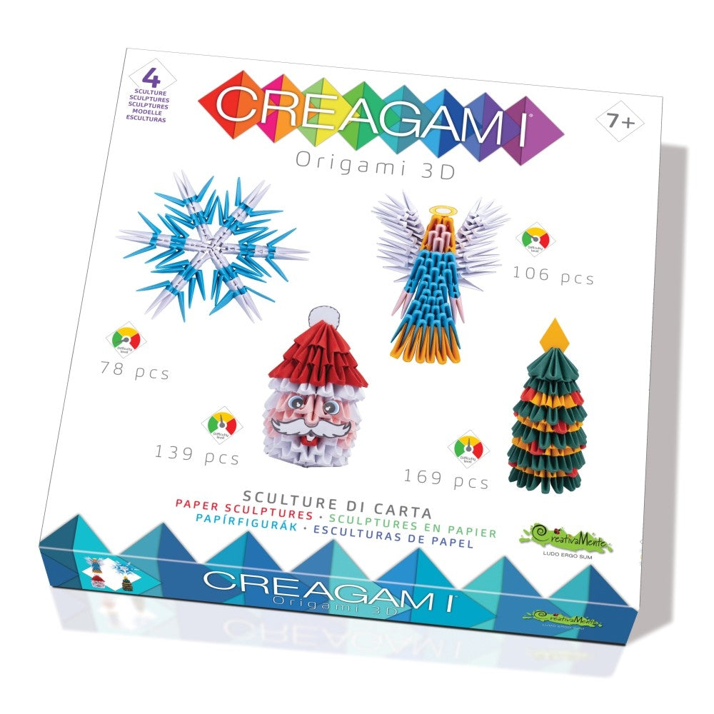 Creagami - 3D origami készlet, karácsonyi