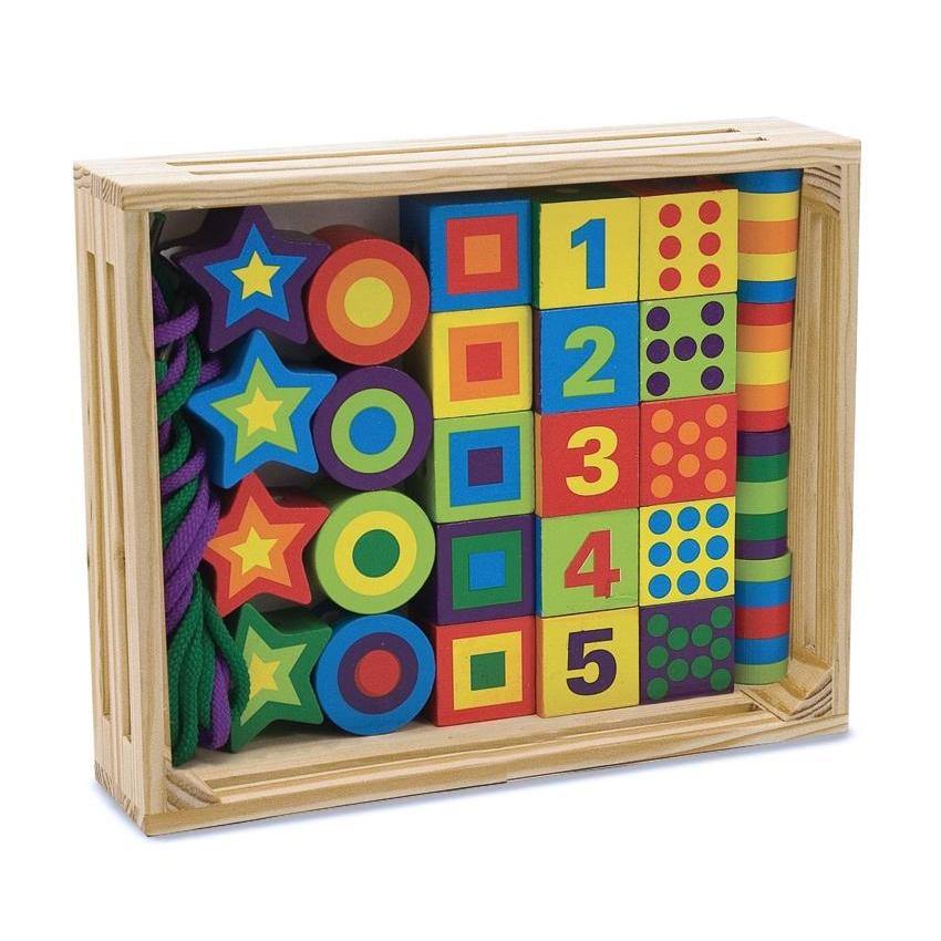 Melissa & Doug Fűzős gyöngyök dobozban-Melissa&Doug-4-Játszma.ro - A maradandó élmények boltja