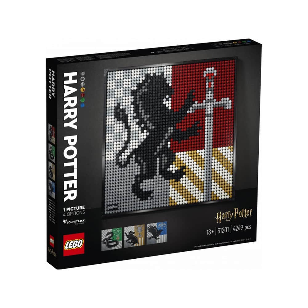 LEGO Art Harry Potter Hogwarts címerek 31201