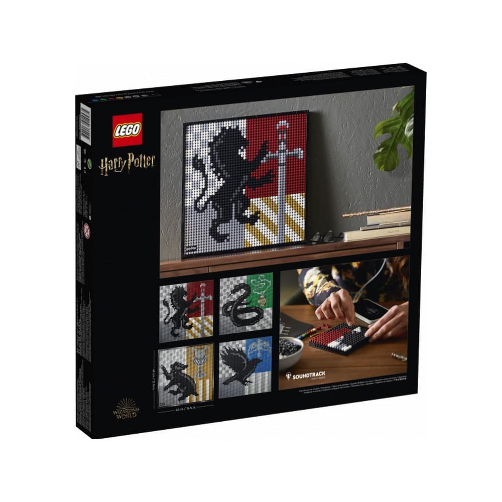 LEGO Art Harry Potter Hogwarts címerek 31201