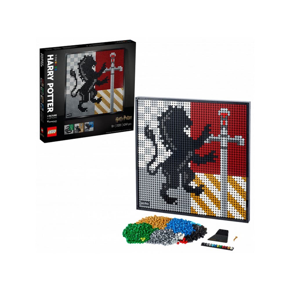LEGO Art Harry Potter Hogwarts címerek 31201