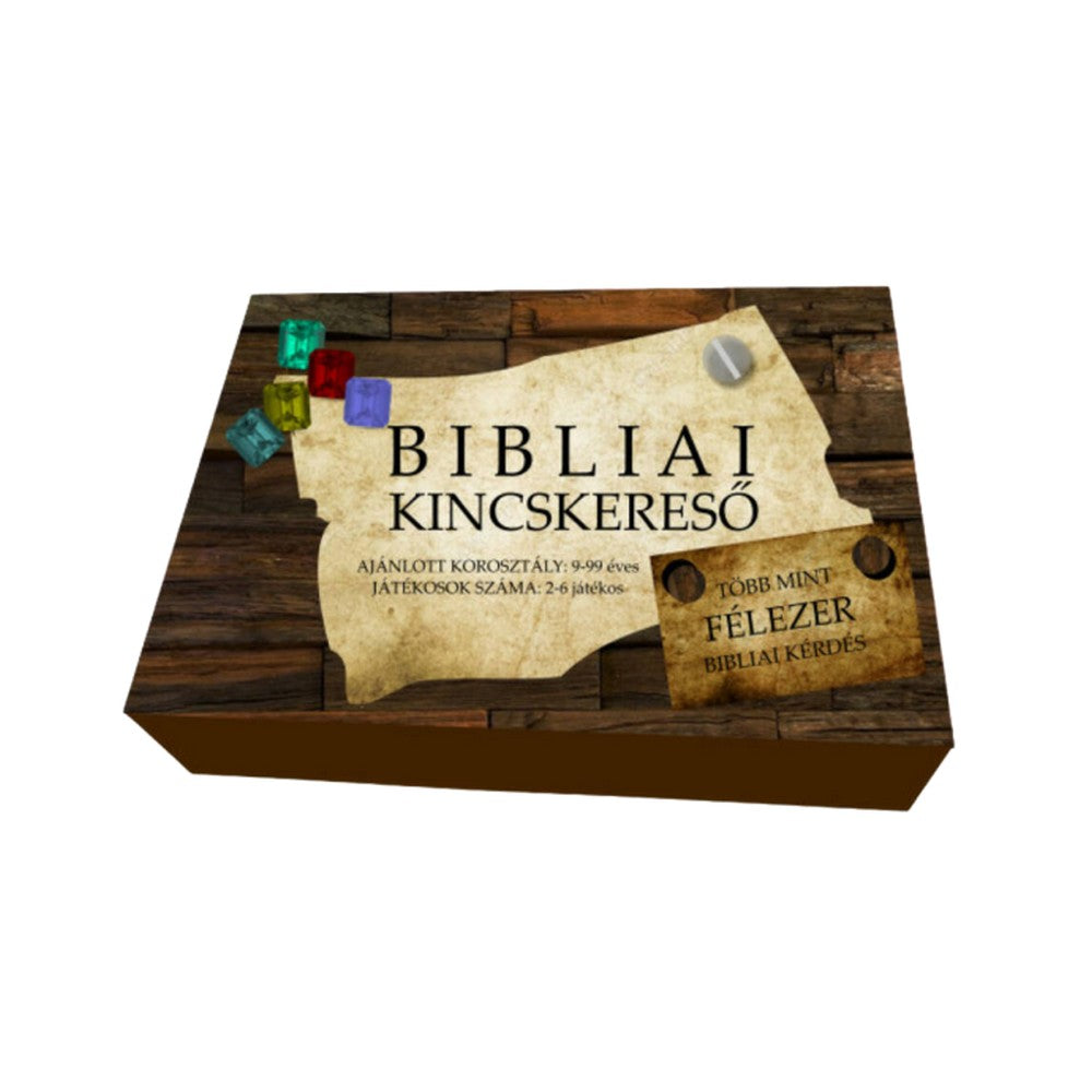 Bibliai kincskereső, magyar nyelvű társasjáték
