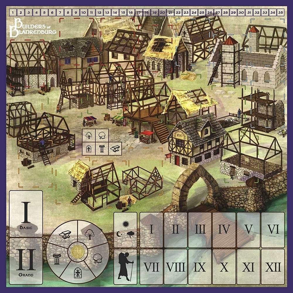 Builders of Blankenburg - Játéktábla
