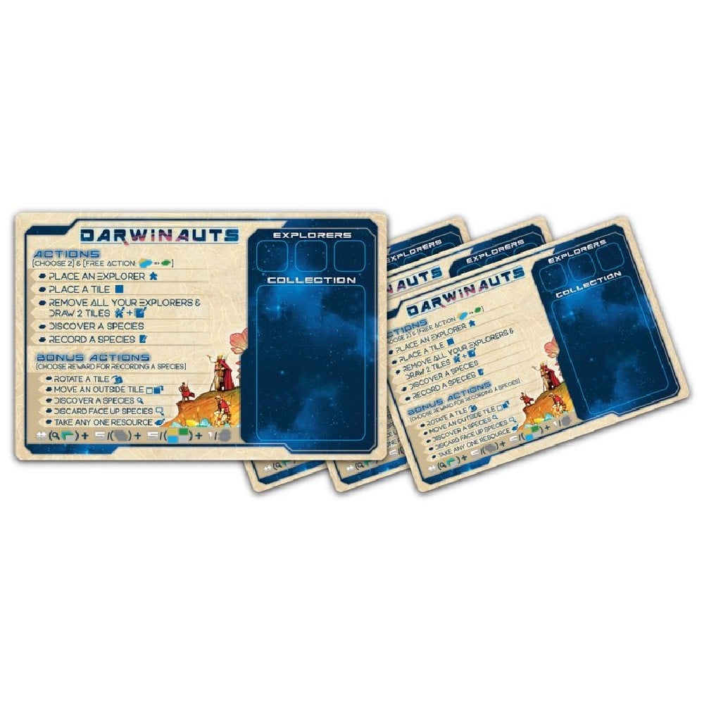 Darwinauts angol nyelvű társasjáték