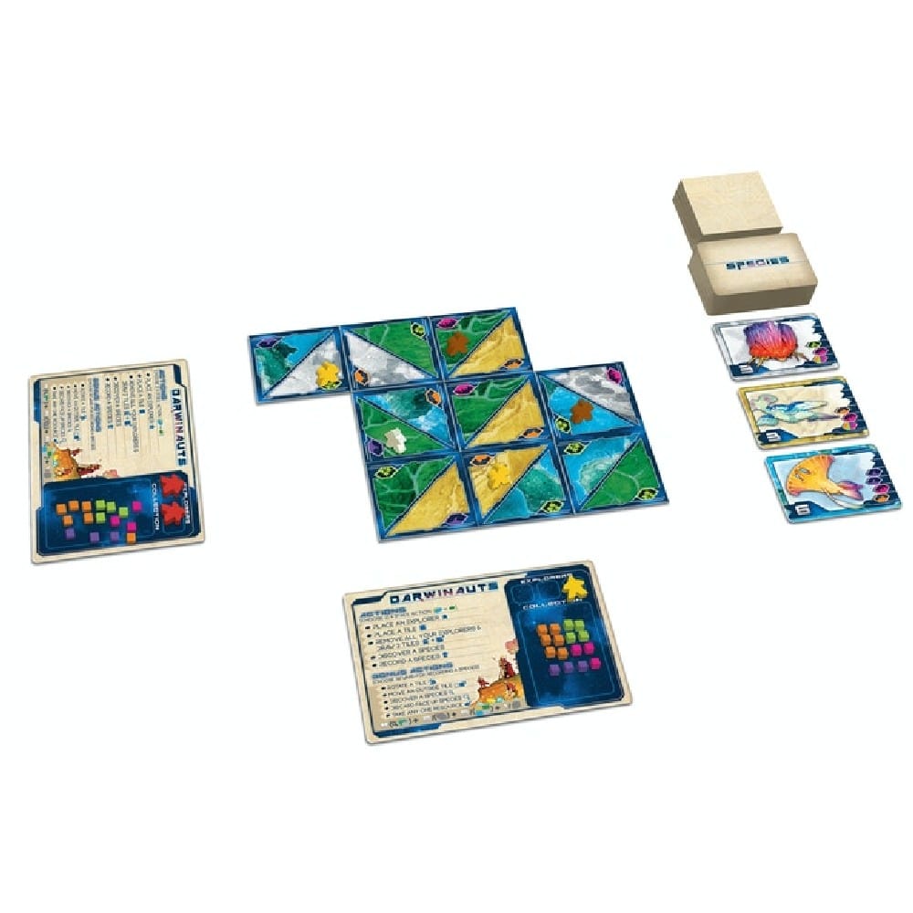 Darwinauts angol nyelvű társasjáték