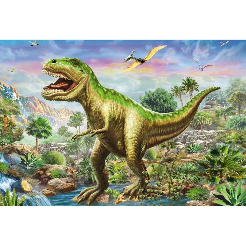 Puzzle: Dinoszauruszok kalandjai (3x48 darab)