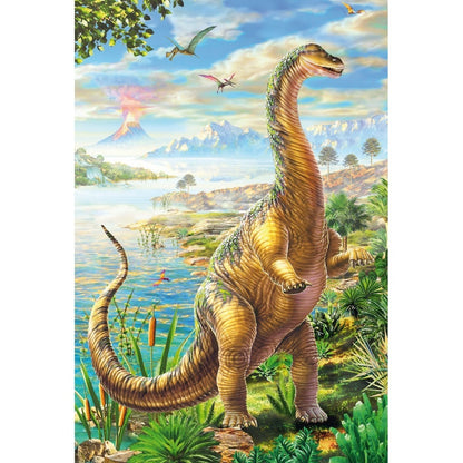 Puzzle: Dinoszauruszok kalandjai (3x48 darab)