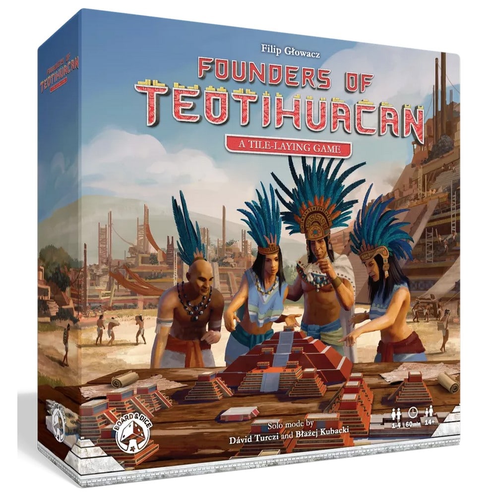 Founders of Teotihuacan - Angol nyelvű társasjáték
