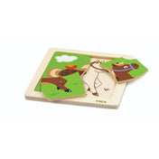 Fa 4 darabos kirakó puzzle Ló, Viga