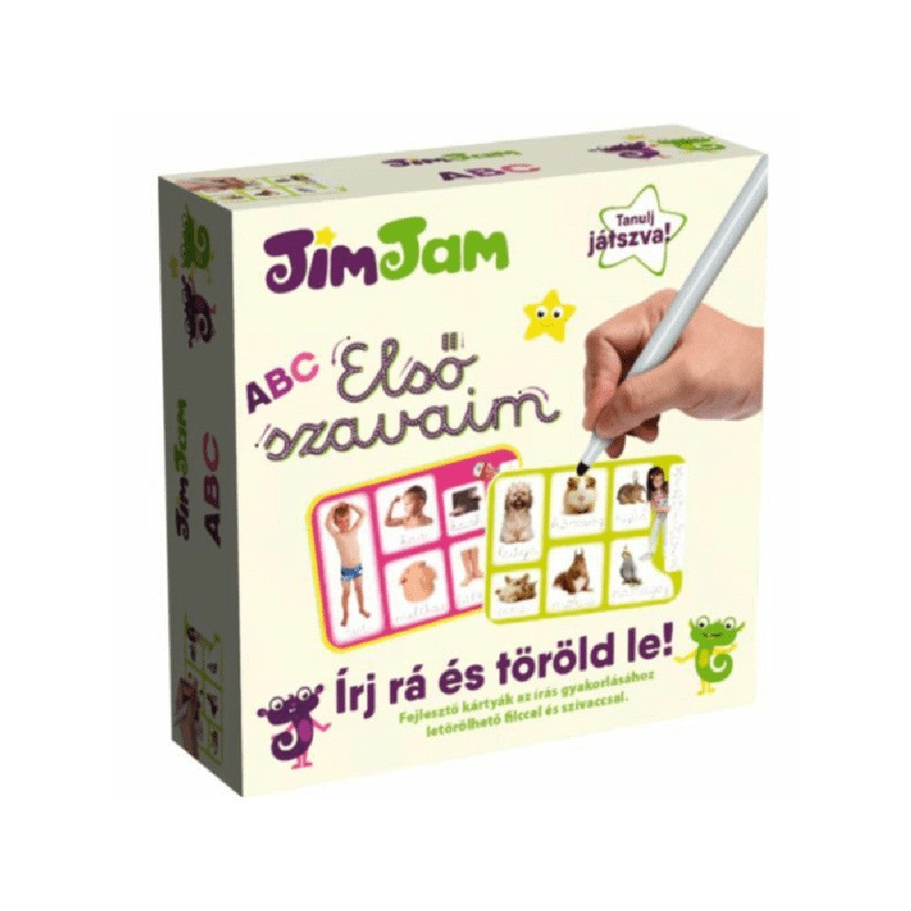 JimJam Írj rá és töröld le! Első szavaim