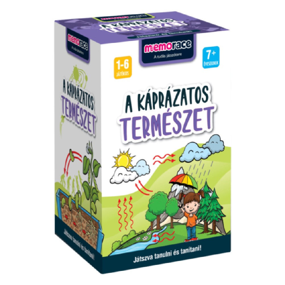 Memorace: A káprázatos természet magyar nyelvű társasjáték
