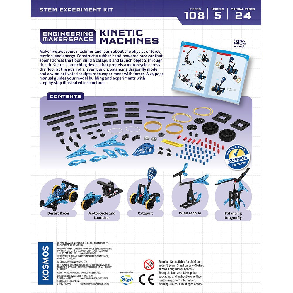 Kinetic Machines - kísérletező készlet