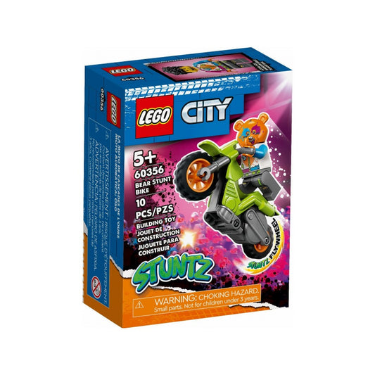 LEGO City Medve kaszkadőr motorkerékpár 60356