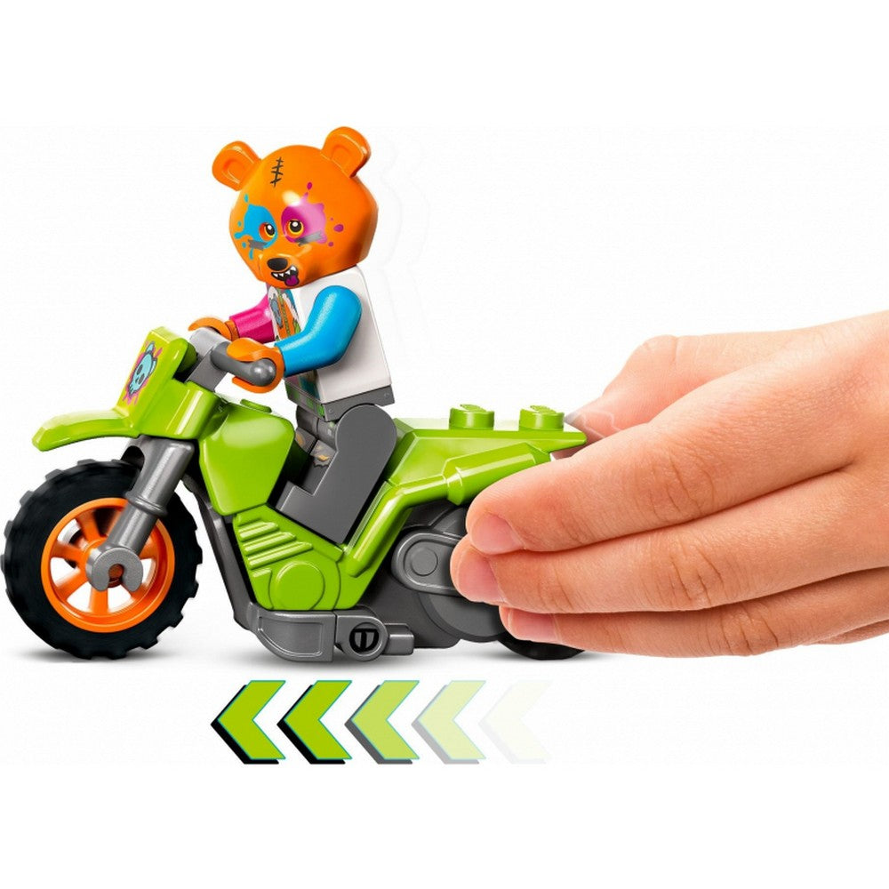 LEGO City Medve kaszkadőr motorkerékpár 60356