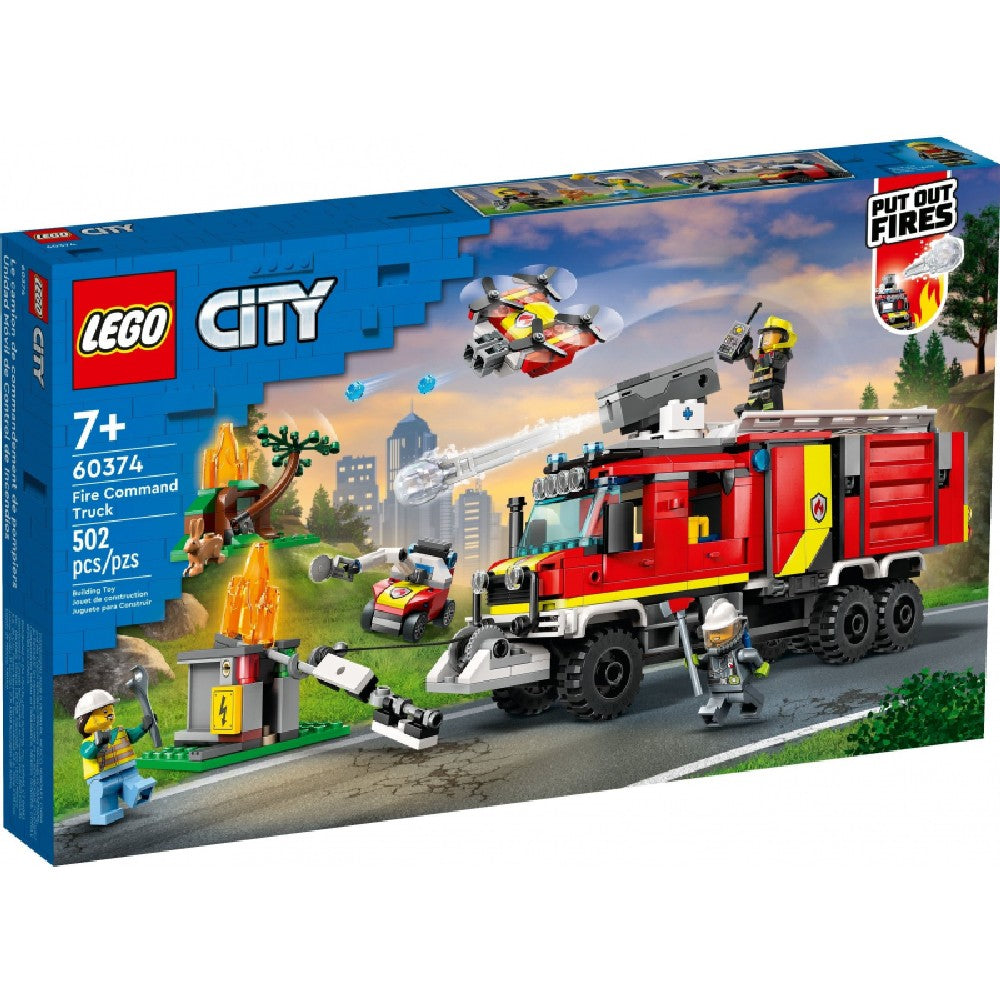 LEGO City Tűzvédelmi teherautó 60374 502 darabos