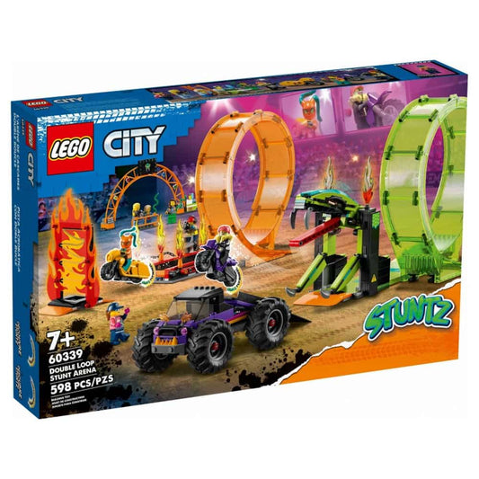 LEGO City Kaszkadőr aréna dupla hurokkal 60339