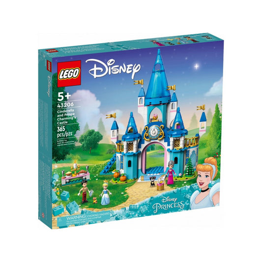 LEGO Disney Hamupipőke és Szőke herceg kastélya 43206