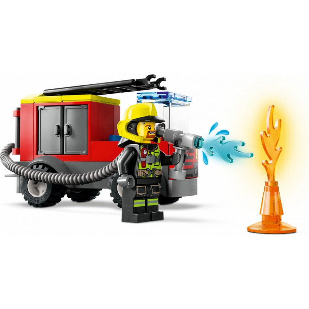 LEGO City Tűzoltóállomás és tűzoltóautó 60375