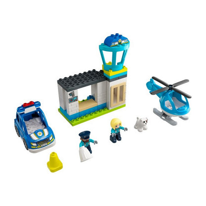 LEGO DUPLO Rendőrkapitányság és helikopter 10959
