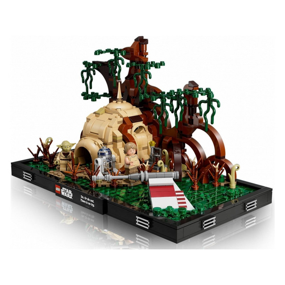 LEGO Star Wars Jedi™ kiképzés a Dagobah™ bolygón dioráma 75330