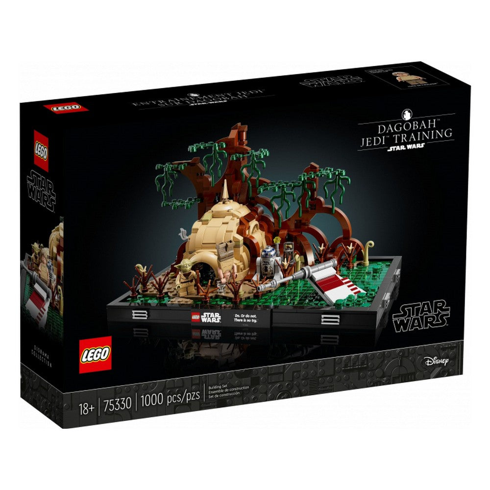 LEGO Star Wars Jedi™ kiképzés a Dagobah™ bolygón dioráma 75330