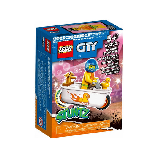 LEGO City Fürdőkádas kaszkadőr motorkerékpár 60333