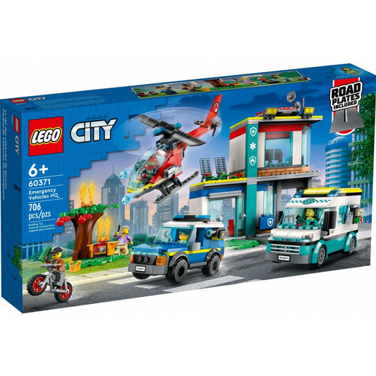 LEGO City Mentő járművek központja 60371