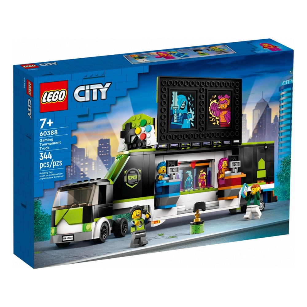 LEGO City Gaming verseny teherautó 60388 344 darabos