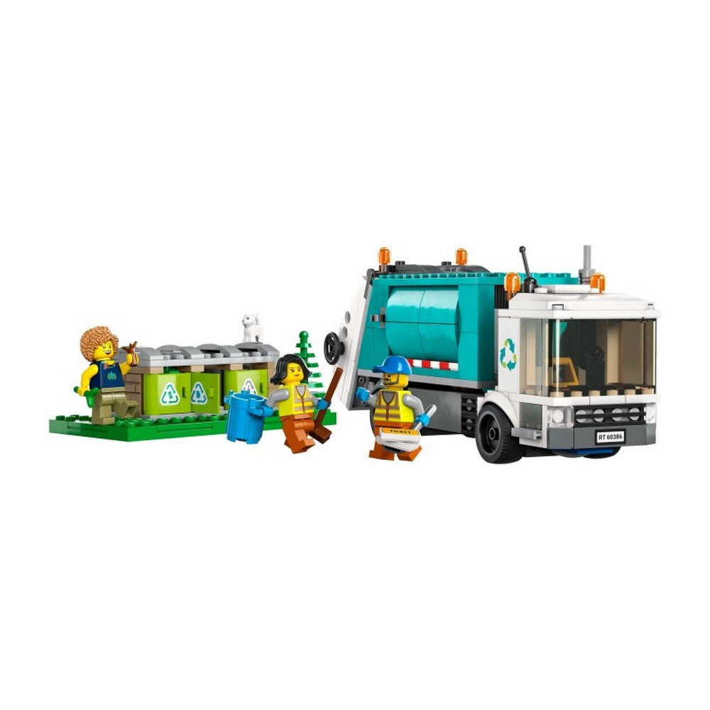 LEGO City Szelektív kukásautó 60386 261 darabos