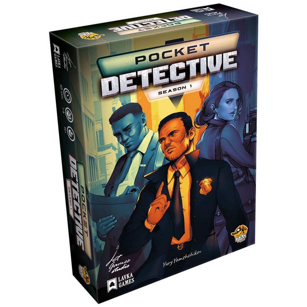 Pocket Detective: Season 1 angol nyelvű társasjáték