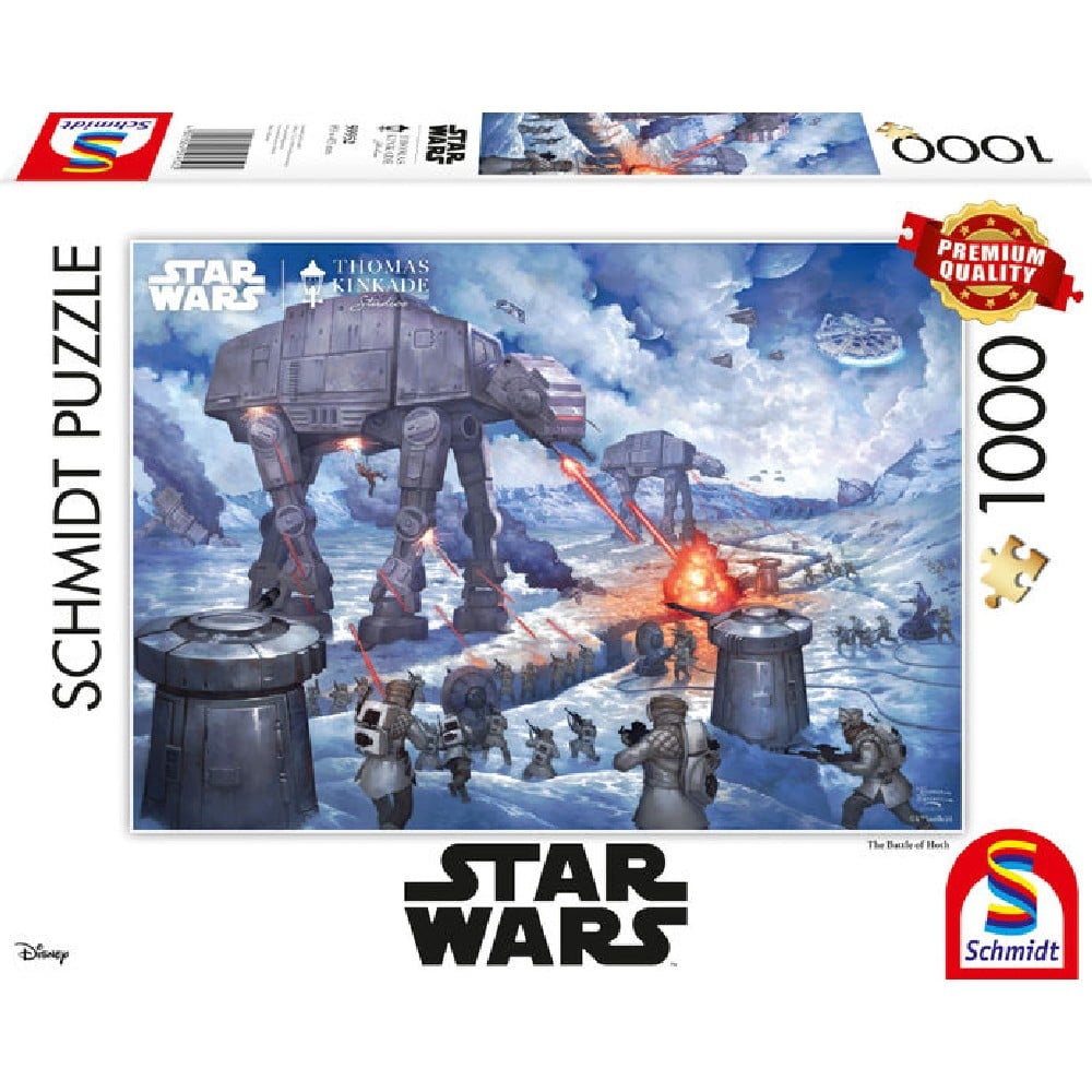 Puzzle Schmidt Thomas Kinkade Csata a Hoth bolygóért 1000 darabos