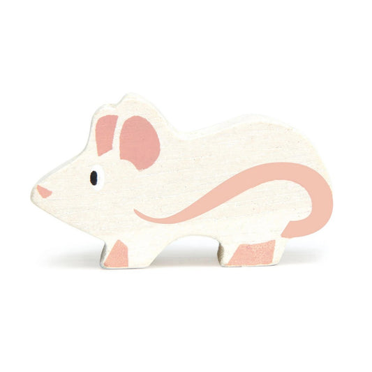 Egér, prémium minőségű fából - Mouse - Tender Leaf Toys