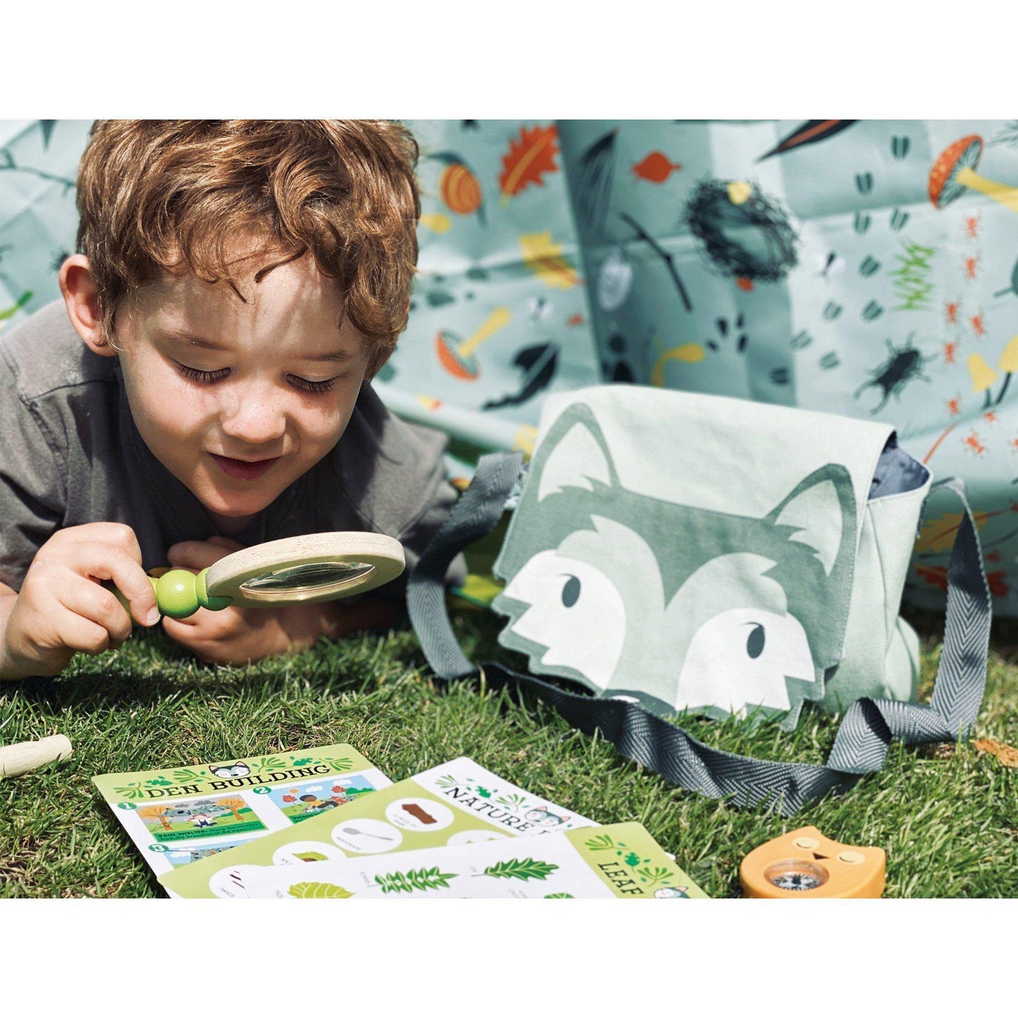 Erdei kiránduló készlet, prémium minőségű fából - Forest Trail Kit - 10 darab - Tender Leaf Toys-Tender Leaf Toys-9-Játszma.ro - A maradandó élmények boltja
