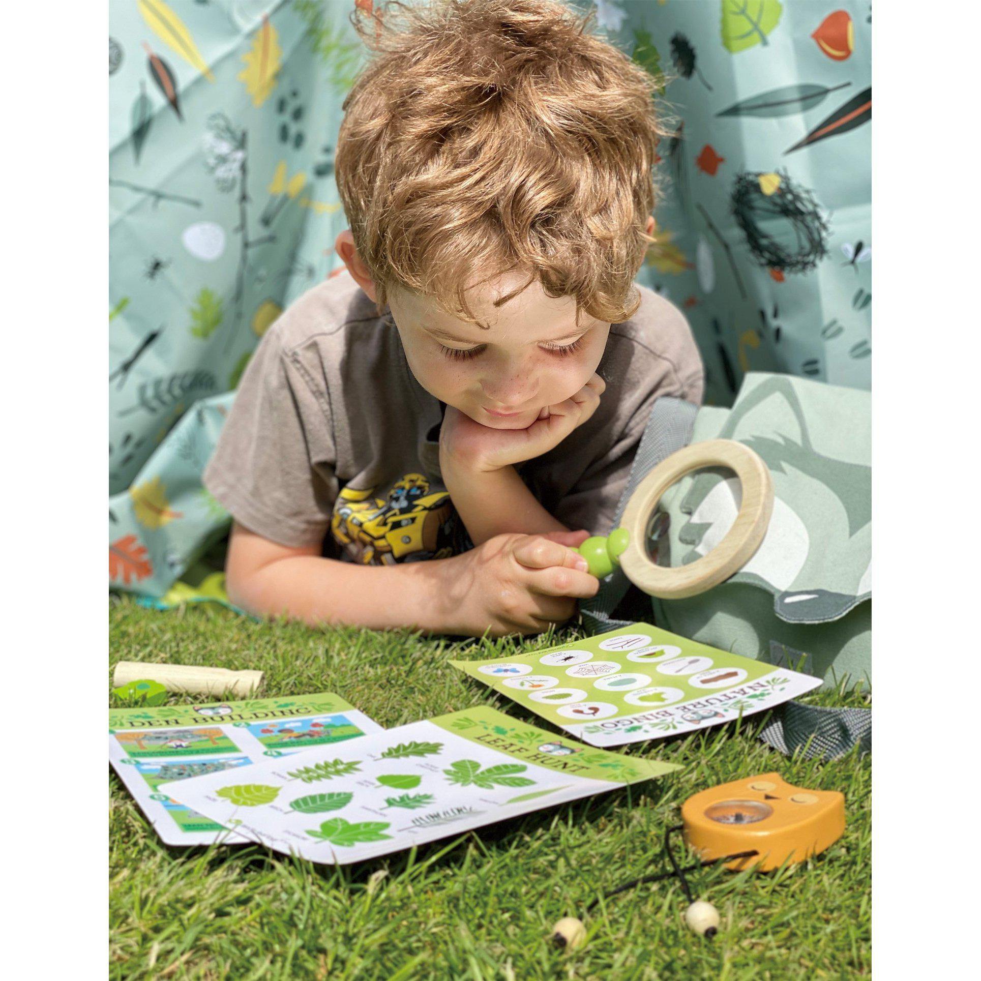 Erdei kiránduló készlet, prémium minőségű fából - Forest Trail Kit - 10 darab - Tender Leaf Toys-Tender Leaf Toys-11-Játszma.ro - A maradandó élmények boltja