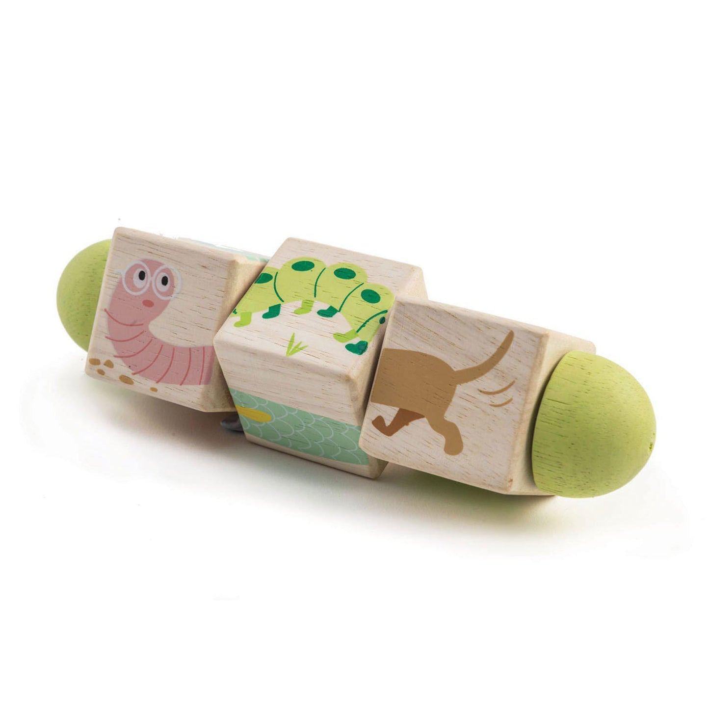 Forgó állatos kockák, prémium minőségű fából - Twisting Cubes - Tender Leaf Toys-Tender Leaf Toys-2-Játszma.ro - A maradandó élmények boltja
