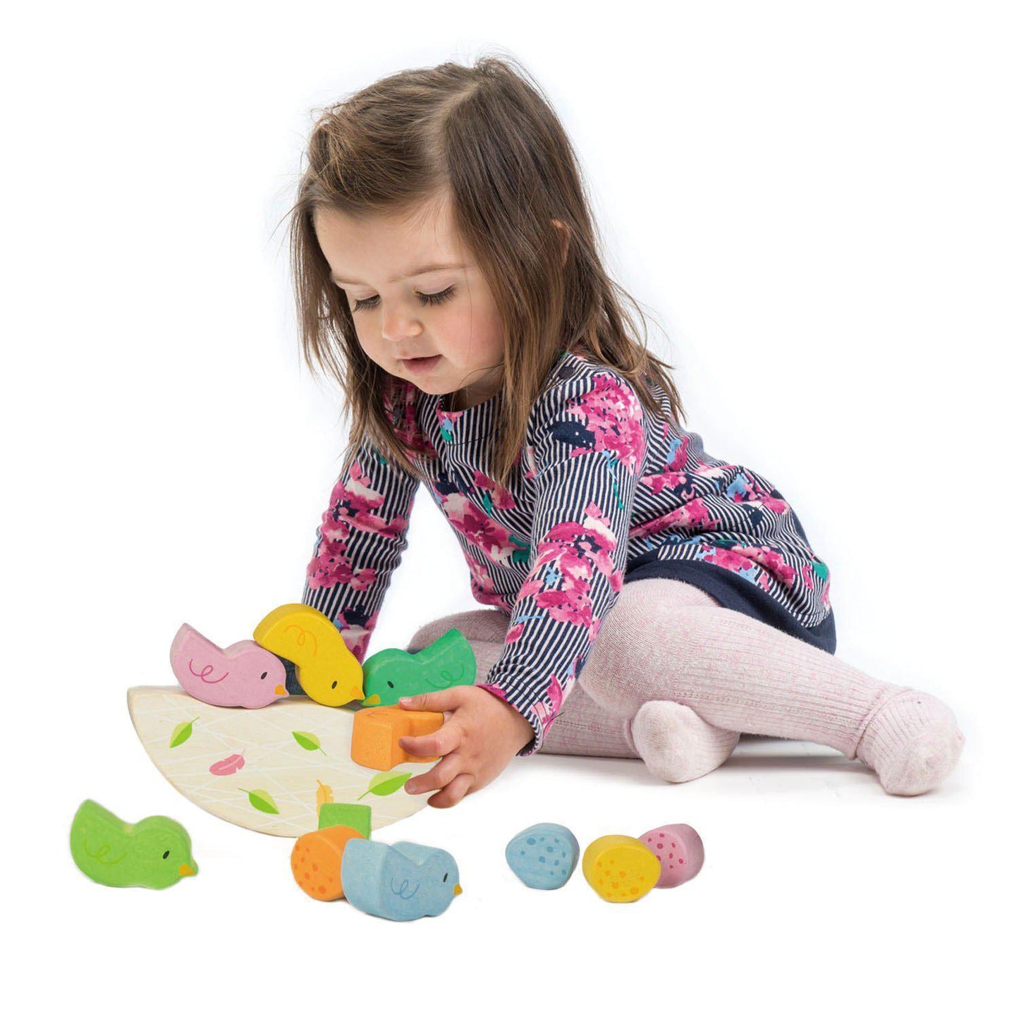 Madaras hinta, prémium minőségű fából - Rocking Baby Bird - 12 darab - Tender Leaf Toys-Tender Leaf Toys-3-Játszma.ro - A maradandó élmények boltja