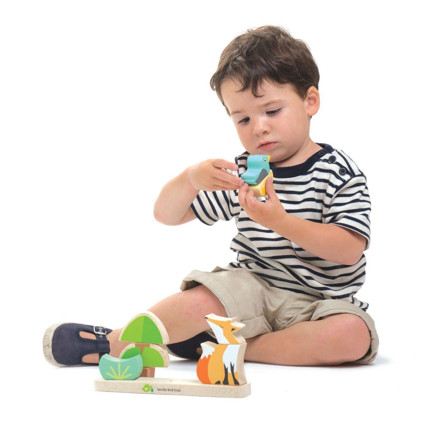 Erdei róka mágneses oktató puzzle, prémium minőségű fából - Foxy Magnetic Stacker - 8 darab - Tender Leaf Toys-Tender Leaf Toys-4-Játszma.ro - A maradandó élmények boltja