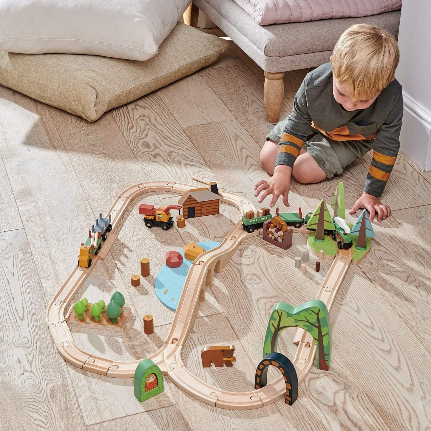 Erdei alagút, prémium minőségű fából - Forest Tunnels - Tender Leaf Toys-Tender Leaf Toys-5-Játszma.ro - A maradandó élmények boltja