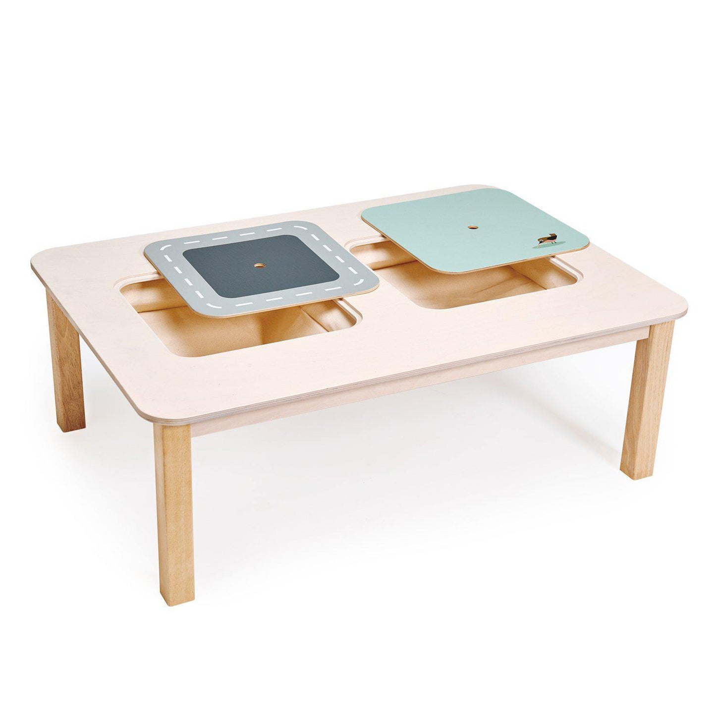 Szögletes játékasztal, prémium minőségű fából - Play Table - Tender Leaf Toys-Tender Leaf Toys-3-Játszma.ro - A maradandó élmények boltja