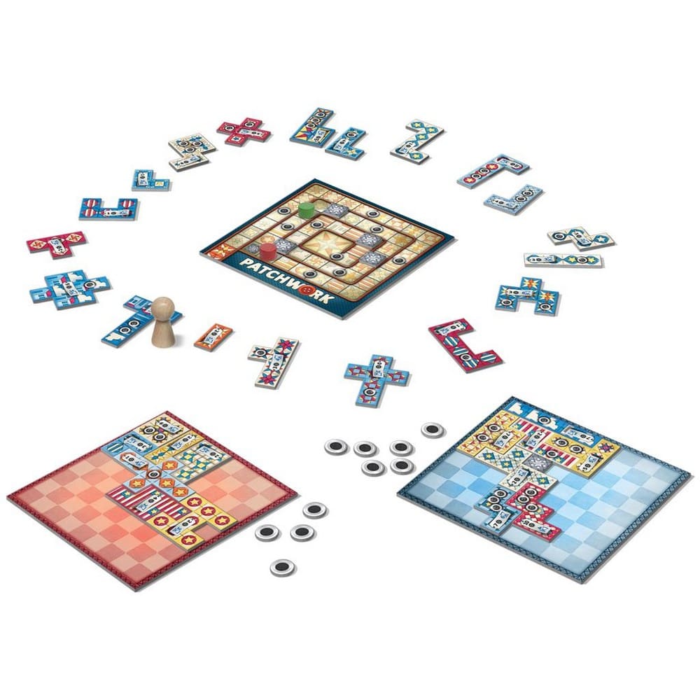 Patchwork Americana -Angol nyelvű társasjáték