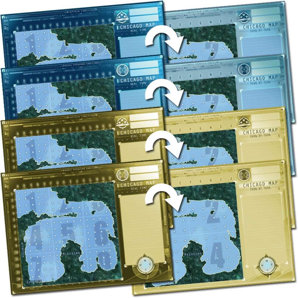 Captain Sonar: Chicago Map - Játszma.ro - A maradandó élmények boltja