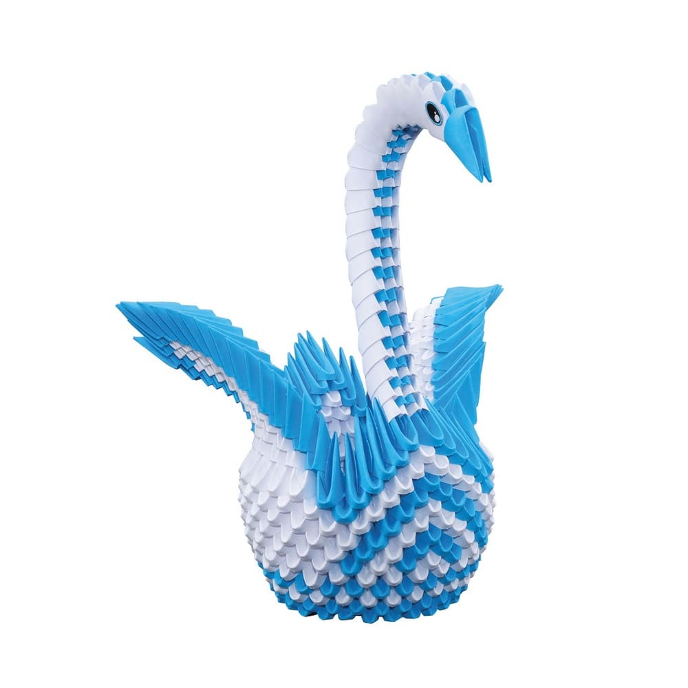 Creagami - 3D origami készlet, Hattyú (közepes)
