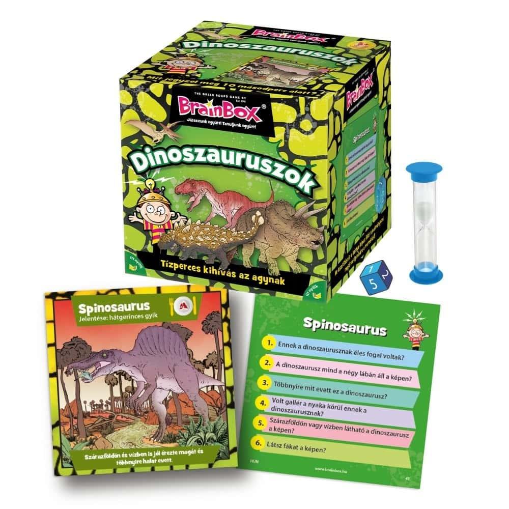 BrainBox - Dinoszauruszok-Green Boardgames-2-Játszma.ro - A maradandó élmények boltja